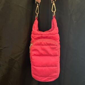 WanderFull Pink Quilted Crossbody Bag